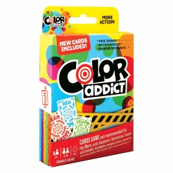 Joc de carti Color Addict pentru 2-6 jucatori cu varsta peste 7 ani